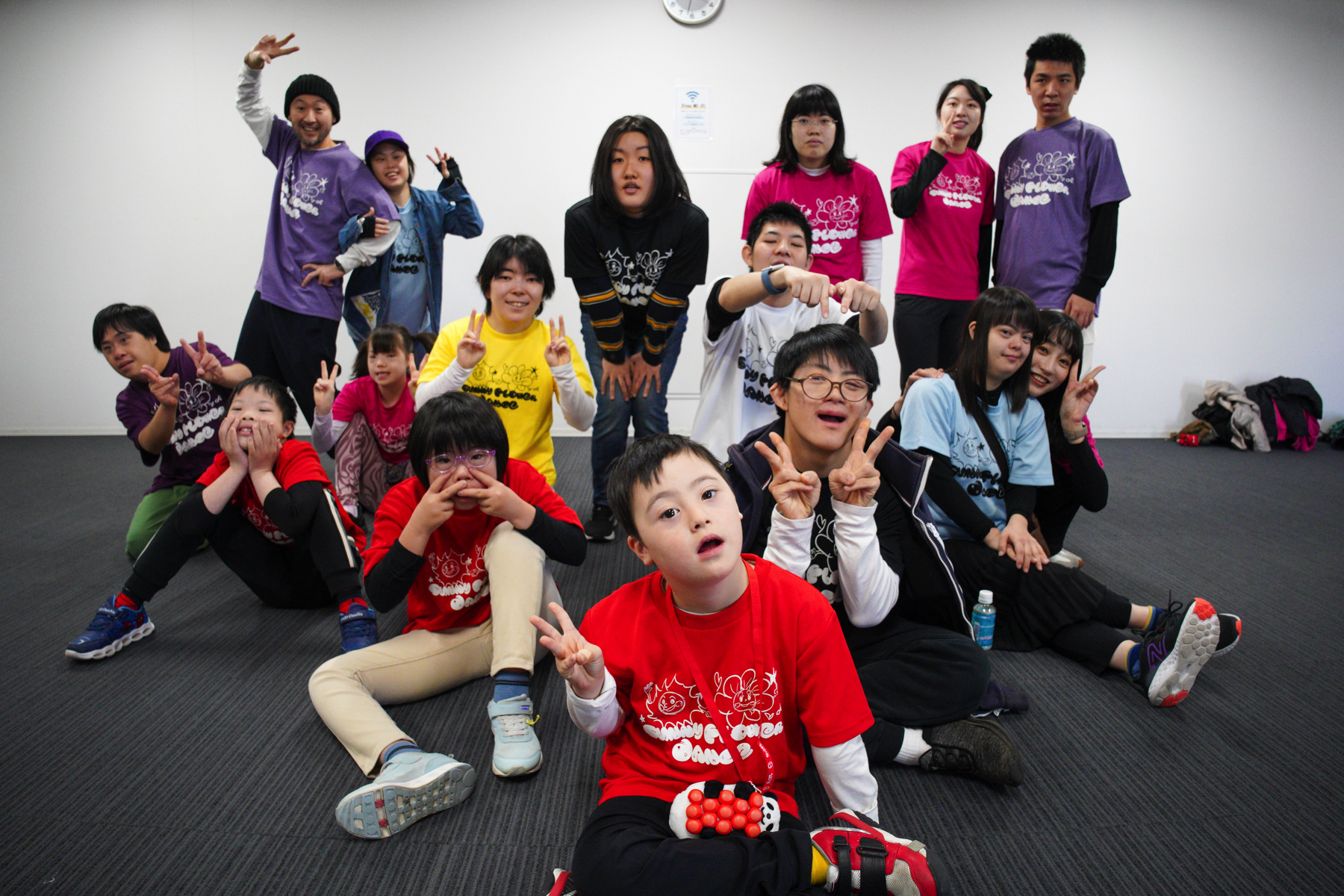 障がい児・ダウン症のためのダンスレッスン：サニーフラワーダンス