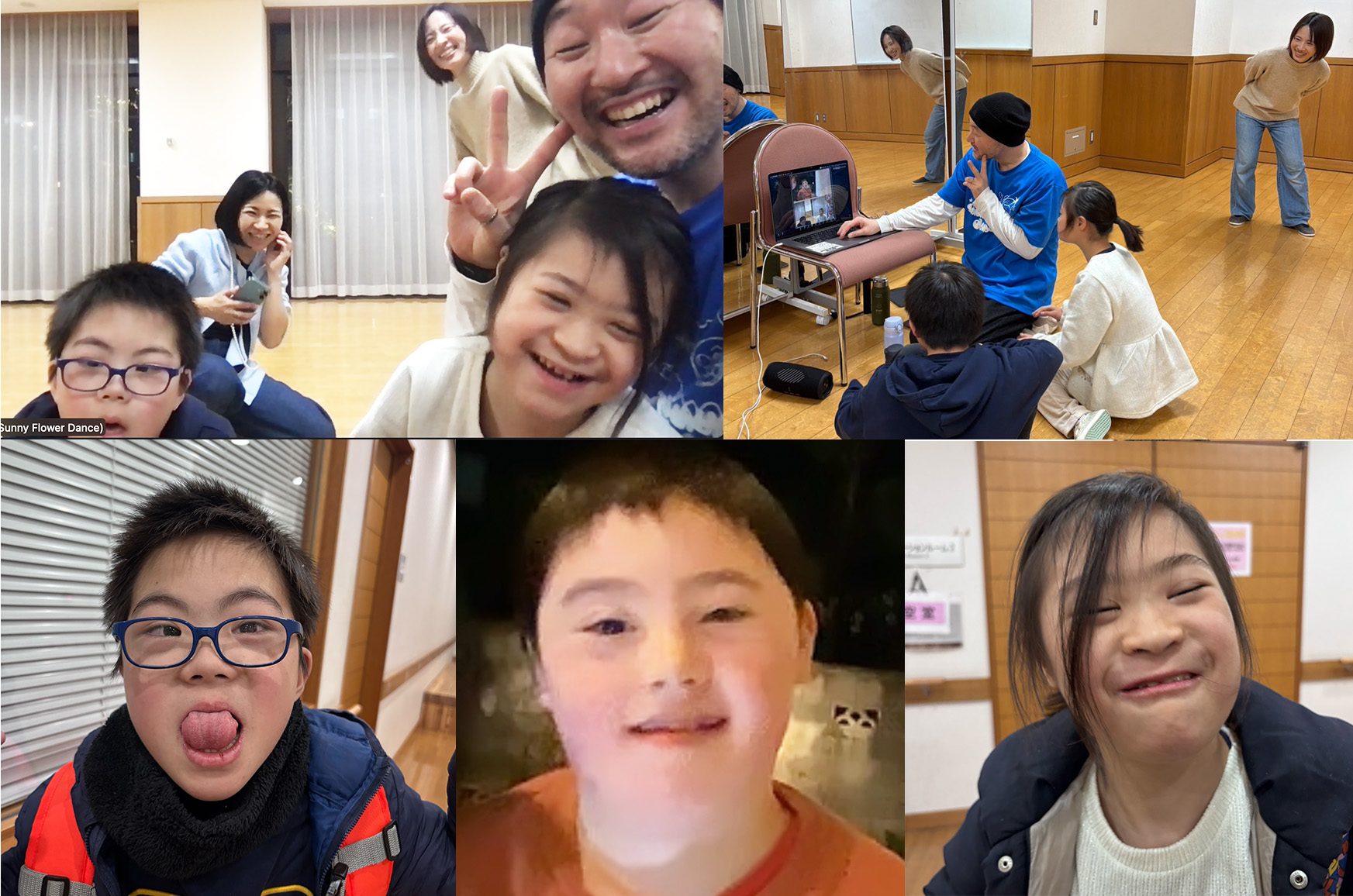 ダウン症・障がい児ダンス：サニーフラワーダンス