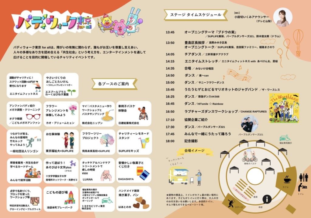 自動下書き|ダウン症・自閉症・障がい児のインクルーシブダンス:サニーフラワーダンス